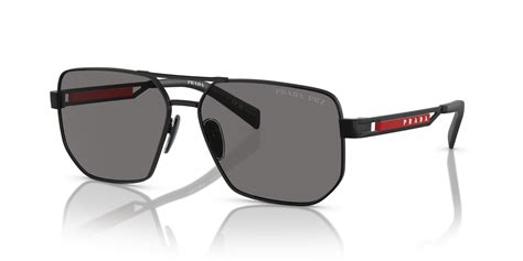 prada linea rossa 51zs|PRADA LINEA ROSSA Men's Polarized Sunglasses, PS 51ZS.